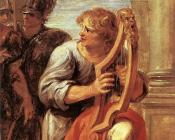 Saul and David detail - 伊拉兹马斯·奎林